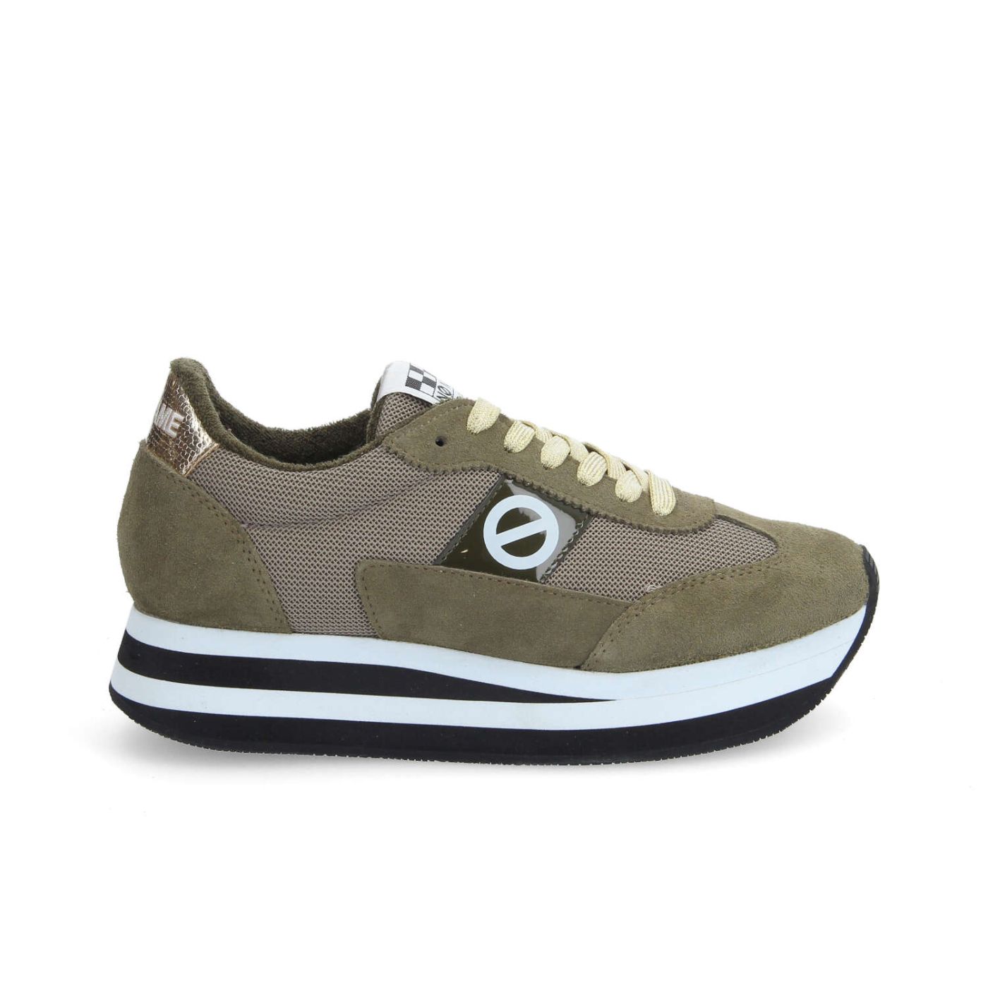 FLEX M JOGGER W - SUEDE/KNIT/MARS - KAKI/OR